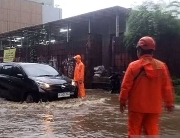 Sejumlah Wilayah di Jakarta Utara Terendam Banjir