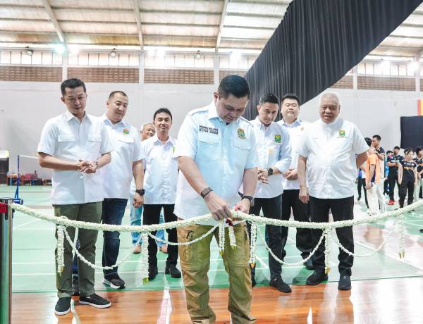 Wamenpora Taufik Hadiri Peresmian Perkantoran Pelatnas Baru PBSI dan Fasilitas Olahraga