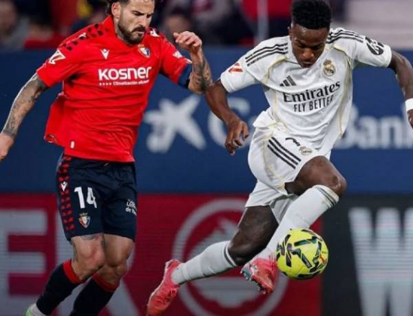 Liga Spanyol: l Real Madrid Meradang di Kandang Osasuna, kalah 1-2