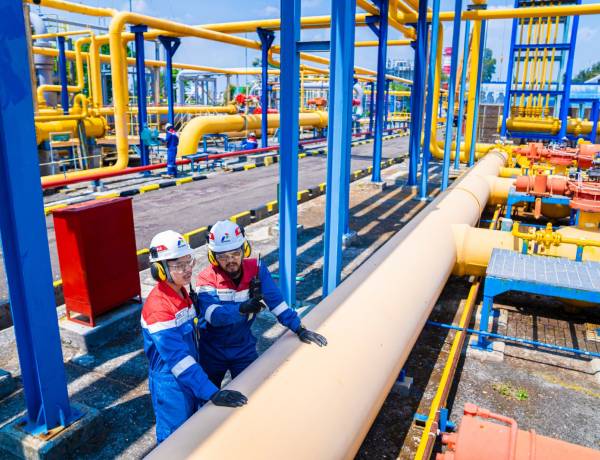 Aliran Gas Pertagas Gerakkan Ekonomi Nasional