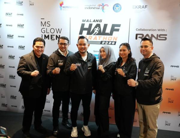 Menpora Erick Dukung Ms Glow For Men Malang Half Marathon 2026