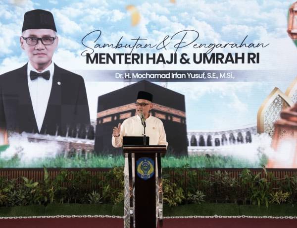 Haji 2026, Menhaj Tekankan Layanan Berbasis Jemaah