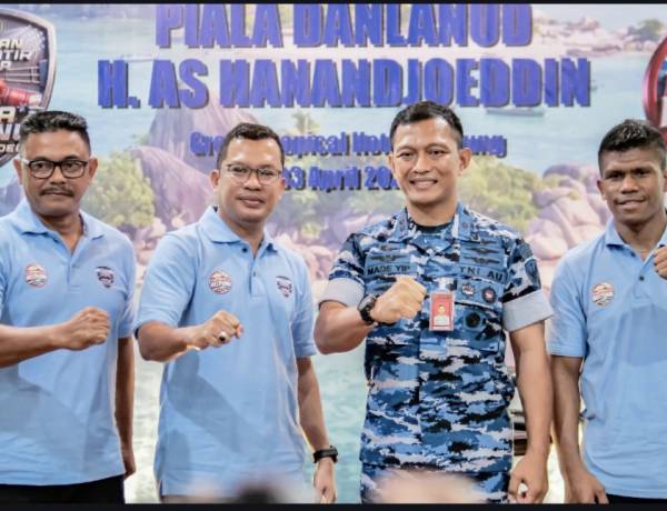 Piala Danlanud H. AS Hanandjoeddin: Sinergi Strategis Sports Tourism Terbesar di Belitung, Targetkan Ratusan Petinju Nasional