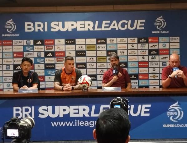 Jelang Laga Persija vs Persis Solo: Mauricio Souza: Fokus Tingkatkan Finishing Hadapi Persis